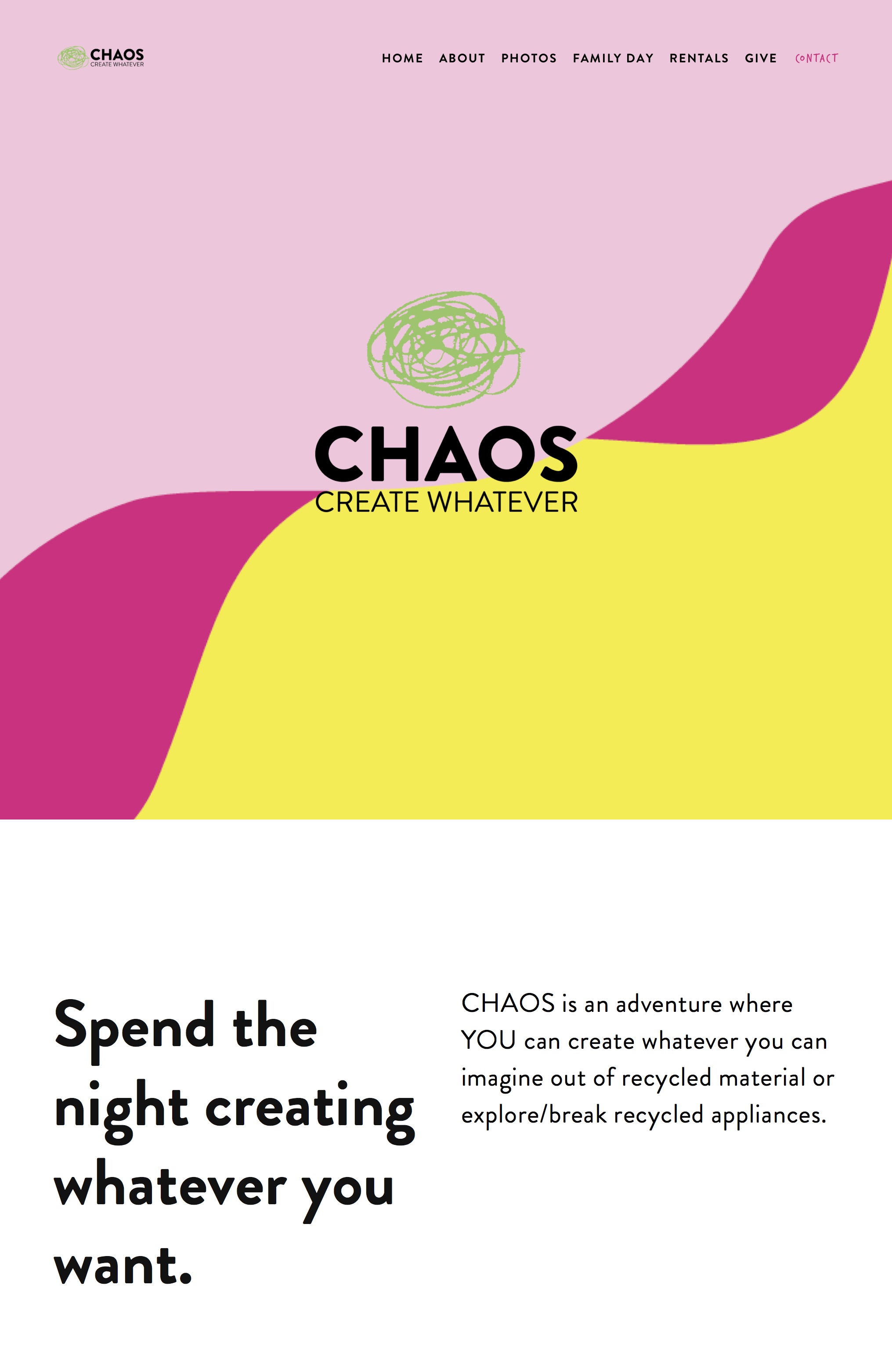 chaos_webpage